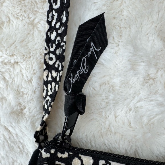 Vera Bradley On the Square Camocat Black & White Quilted Crossbody Purse - Picture 5 of 7